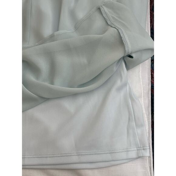 MUMU Light Blue Maxi Dress Size L NWT - Picture 7 of 9